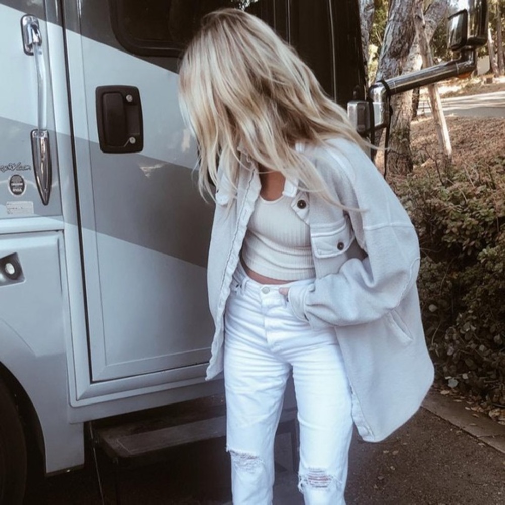 FREE PEOPLE RUBY JACKET STONE